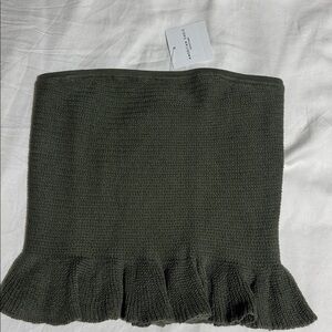 American Eagle Outfitters Olive Green Crop Top